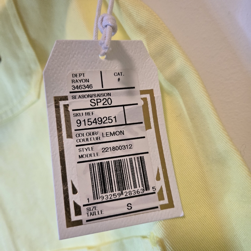 NWT Obey Lime Utility Jacket Size S - Picture 7 of 7